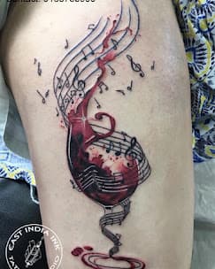 Symphony of Wine & Melodic Staves