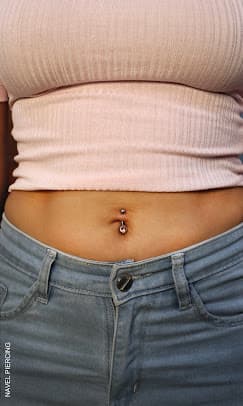Crystal Solitaire Curved Navel Barbell